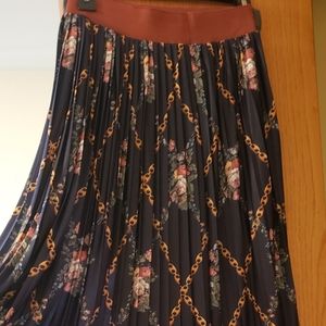 Zara satin skirt
